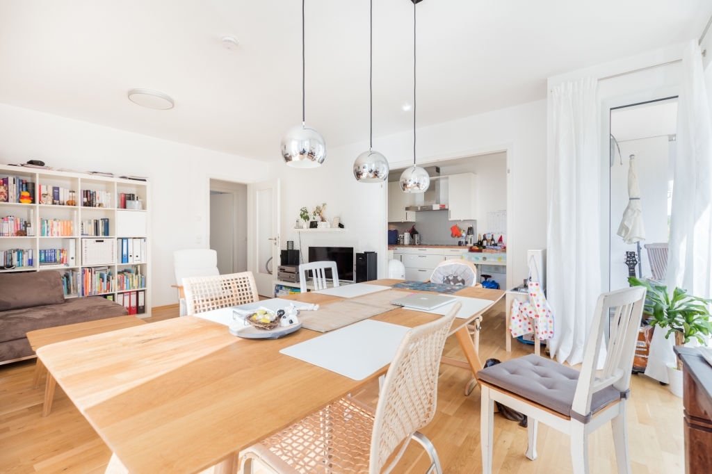 HDR shot of a dining room with kitchen - Latest Fashion & Lifestyle Trends