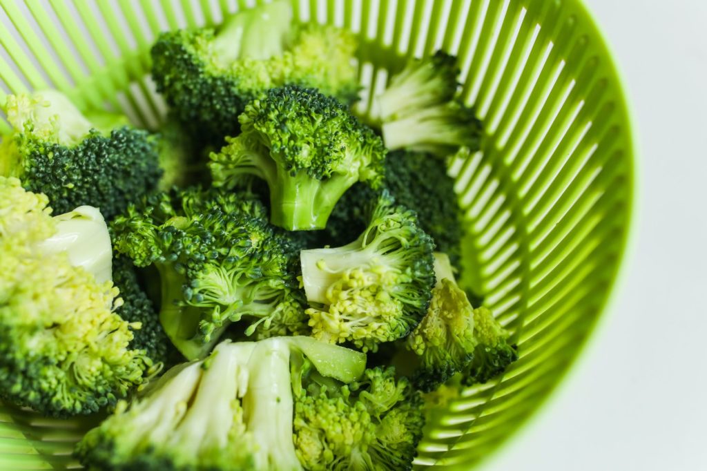 broccoli, an iron rich food
