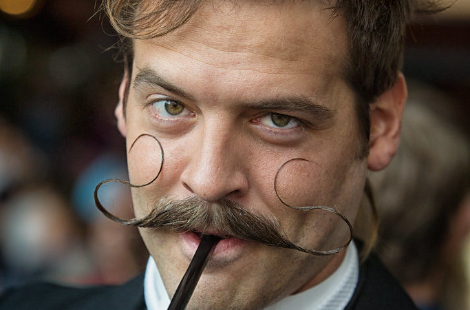 how to grow a handlebar mustache