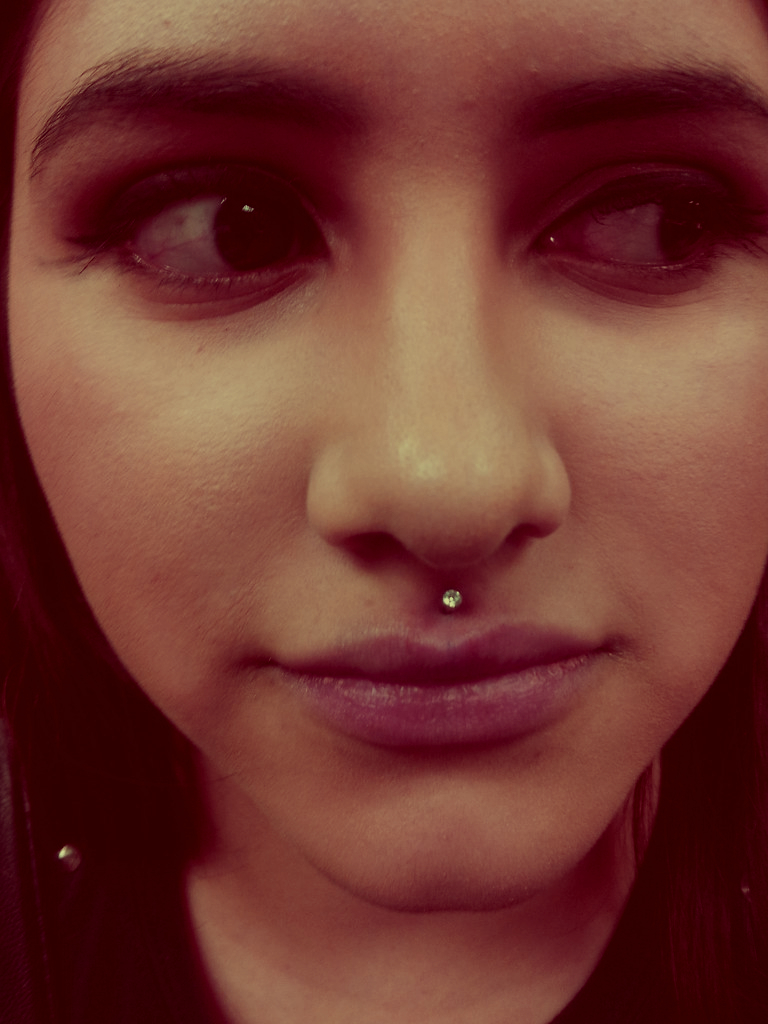 medusa lip piercing