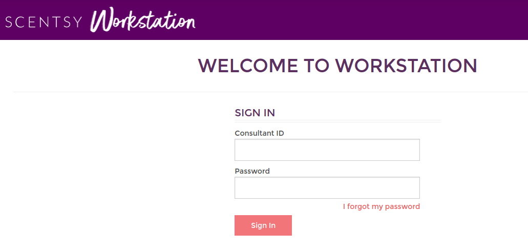 www scentsyworkstation login