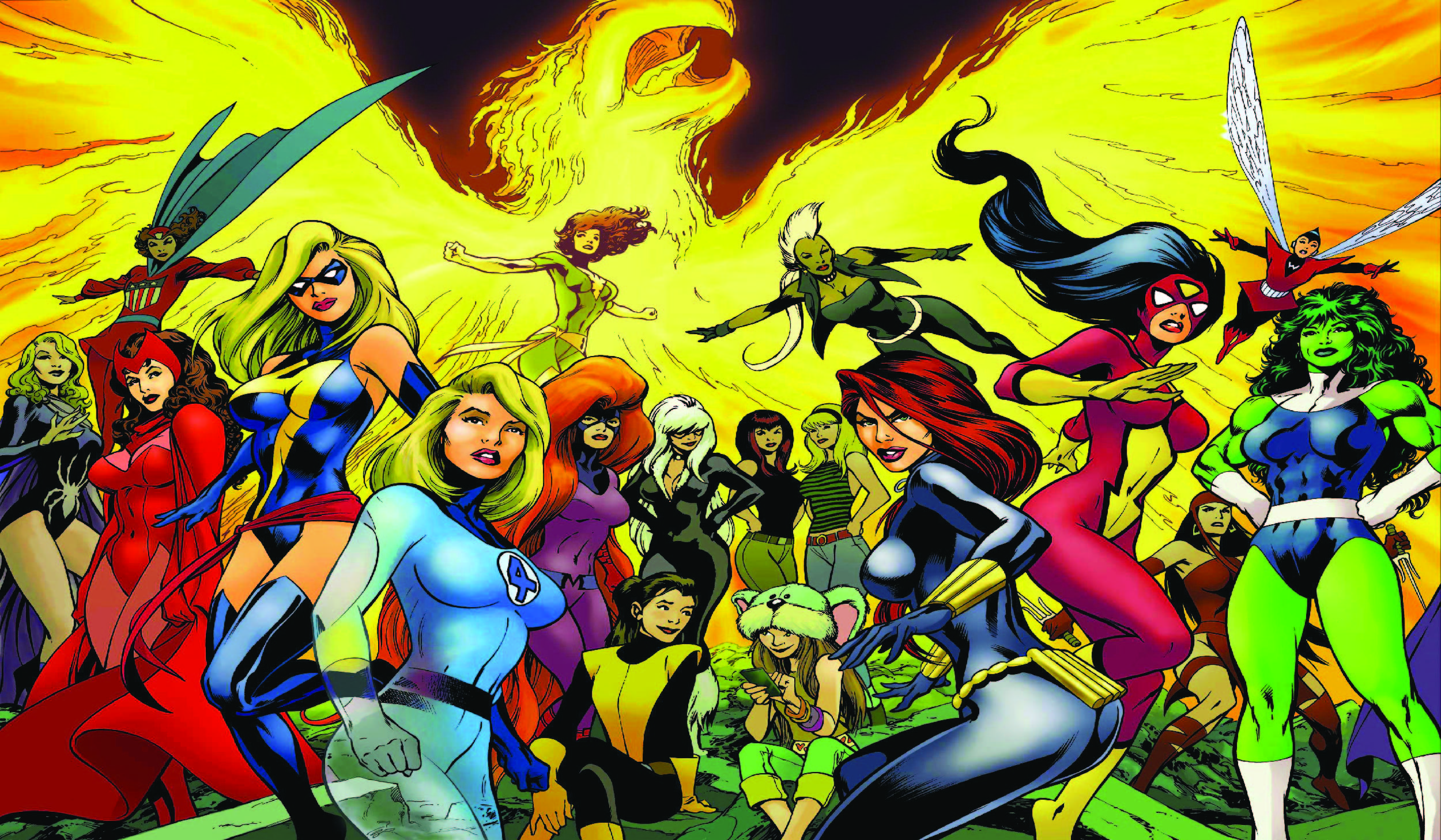 Marvel-women - Latest Fashion & Lifestyle Trends Female Marvel Characters