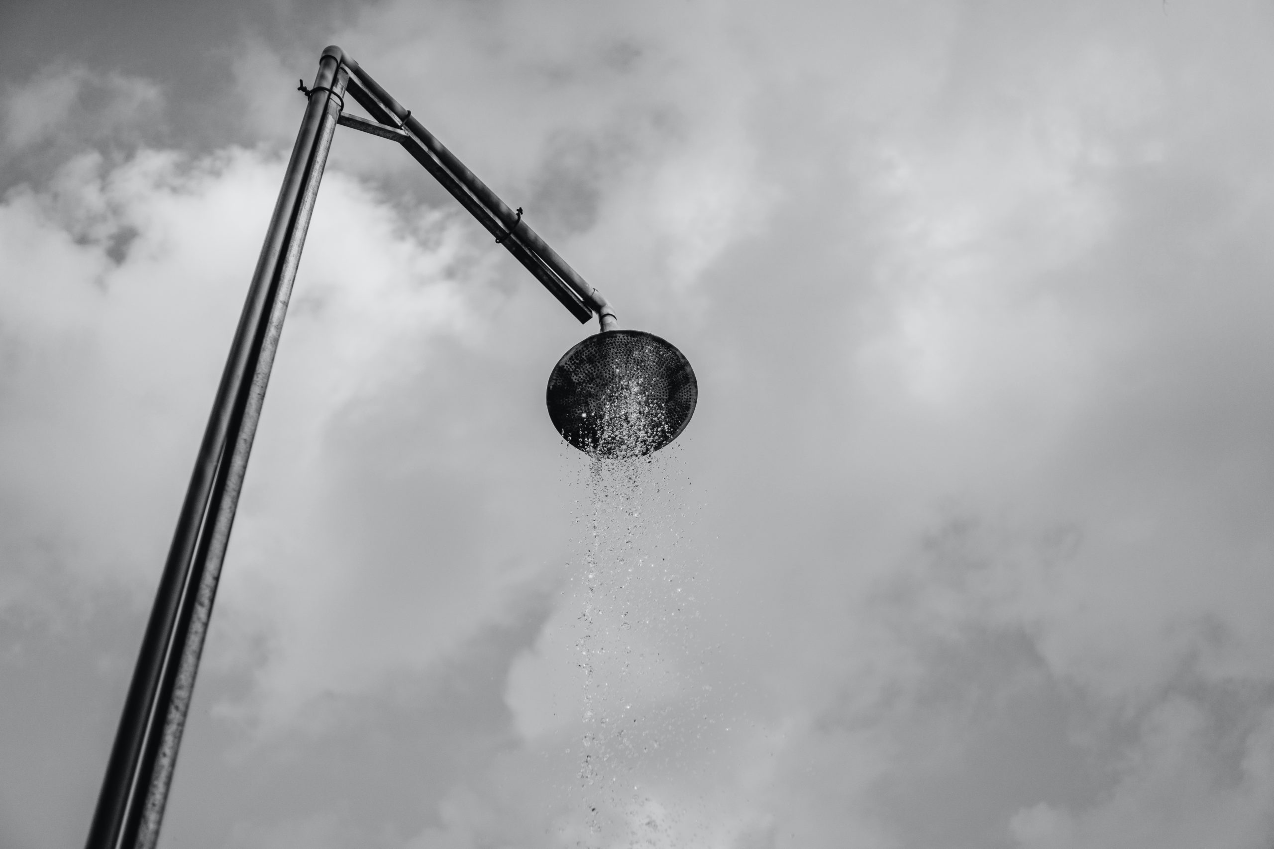 outdoor solar shower