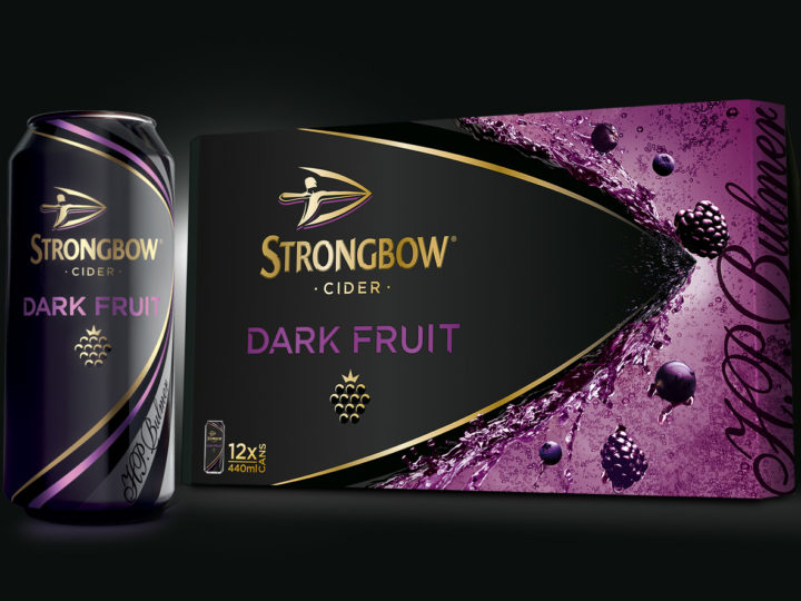 How many pints are in a Strongbow dark fruit keg?