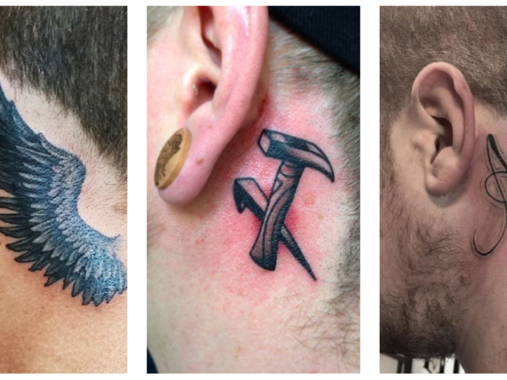 200+ Behind the Ear Tattoos for Men and Women