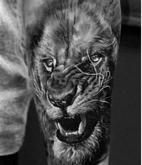 100+ Best Lion on Forearm Tattoos to Make You More Masculine