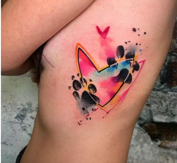10 Best Memorial Paw Print Tattoo Ideas to Know
