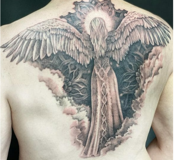 15 Best female Protector Guardian Angel Tattoo Ideas that Will Blow Your mind