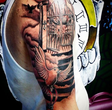 100+ Best Amazing Stairway to Heaven Tattoo Designs You Need to see